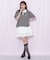 レースフリルミニティアードスカート