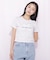 〈RIBBONシリーズ〉フロントロゴTシャツ