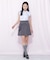 〈RIBBONシリーズ〉アシメリボンミニスカート