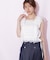 シャーリングシアーリングチェックブブラウス