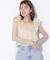 シャーリングシアーリングチェックブブラウス