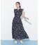 シフォンプリーツワンピース