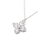 Cubic 大粒クローバーネックレス