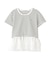 裾バルーンTシャツ