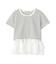 裾バルーンTシャツ