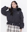 フェイクファー付きペプラムショートダウン 26AW