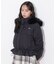 フェイクファー付きペプラムショートダウン 26AW