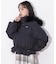 フェイクファー付きペプラムショートダウン 26AW