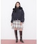 フェイクファー付きペプラムショートダウン 26AW