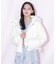 フェイクファー付きペプラムショートダウン 26AW