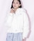 フェイクファー付きペプラムショートダウン 26AW