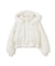 フェイクファー付きペプラムショートダウン 26AW