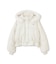 フェイクファー付きペプラムショートダウン 26AW