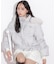 フェイクファー付きペプラムショートダウン 26AW