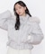 フェイクファー付きペプラムショートダウン 26AW