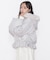 フェイクファー付きペプラムショートダウン 26AW