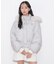 フェイクファー付きペプラムショートダウン 26AW