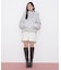 フェイクファー付きペプラムショートダウン 26AW