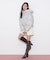 フェイクファー付きペプラムショートダウン 26AW