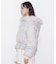 フェイクファー付きペプラムショートダウン 26AW