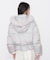 フェイクファー付きペプラムショートダウン 26AW
