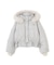 フェイクファー付きペプラムショートダウン 26AW