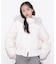 フェイクファー付きペプラムショートダウン 26AW