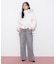 フェイクファー付きペプラムショートダウン 26AW