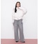 フェイクファー付きペプラムショートダウン 26AW