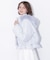 フェイクファー付きペプラムショートダウン 26AW
