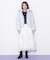 フェイクファー付きペプラムショートダウン 26AW