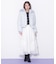 フェイクファー付きペプラムショートダウン 26AW