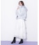 フェイクファー付きペプラムショートダウン 26AW