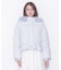 フェイクファー付きペプラムショートダウン 26AW