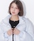 フェイクファー付きペプラムショートダウン 26AW