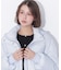 フェイクファー付きペプラムショートダウン 26AW