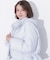フェイクファー付きペプラムショートダウン 26AW