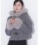 フェイクファー付きショートダッフルコート 26AW