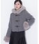 フェイクファー付きショートダッフルコート 26AW