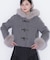 フェイクファー付きショートダッフルコート 26AW