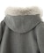 フェイクファー付きショートダッフルコート 26AW
