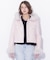 フェイクファー付きショートダッフルコート 26AW