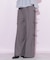 サイドリボンワイドパンツ