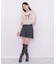 リボンジャカードフェザーニット