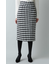 ループチェックツイードスカート