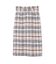 ループチェックツイードスカート