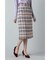 ループチェックツイードスカート