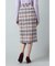 ループチェックツイードスカート