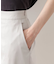 コットンサテンストレッチパンツ