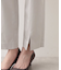 コットンサテンストレッチパンツ